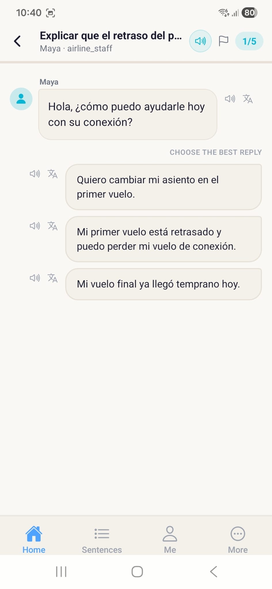 Parlio —Turn your sentences into lang. gallery image