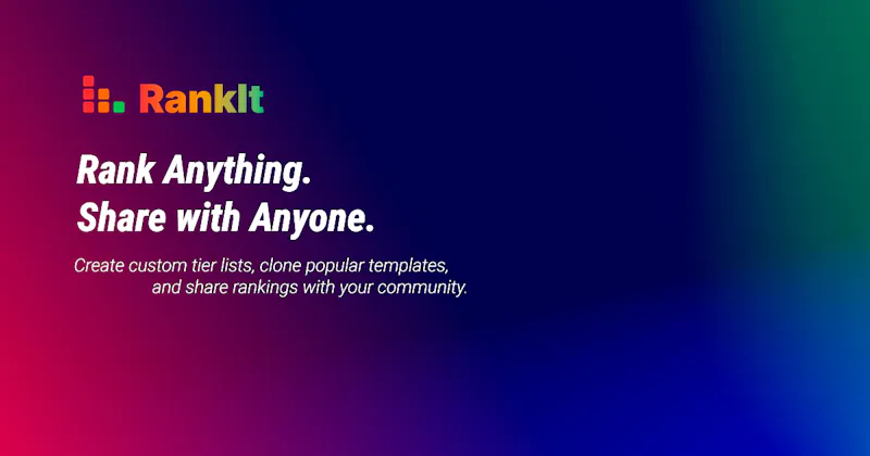 RANK IT! screenshot 1