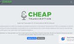 CheapTranscription image
