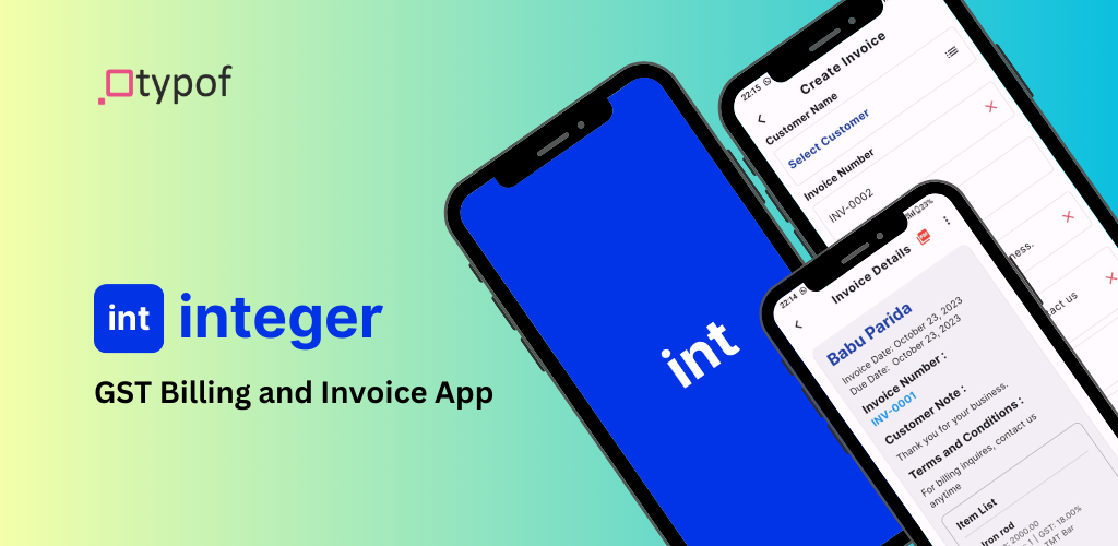 startuptile INTEGER-GST billing and invoice app