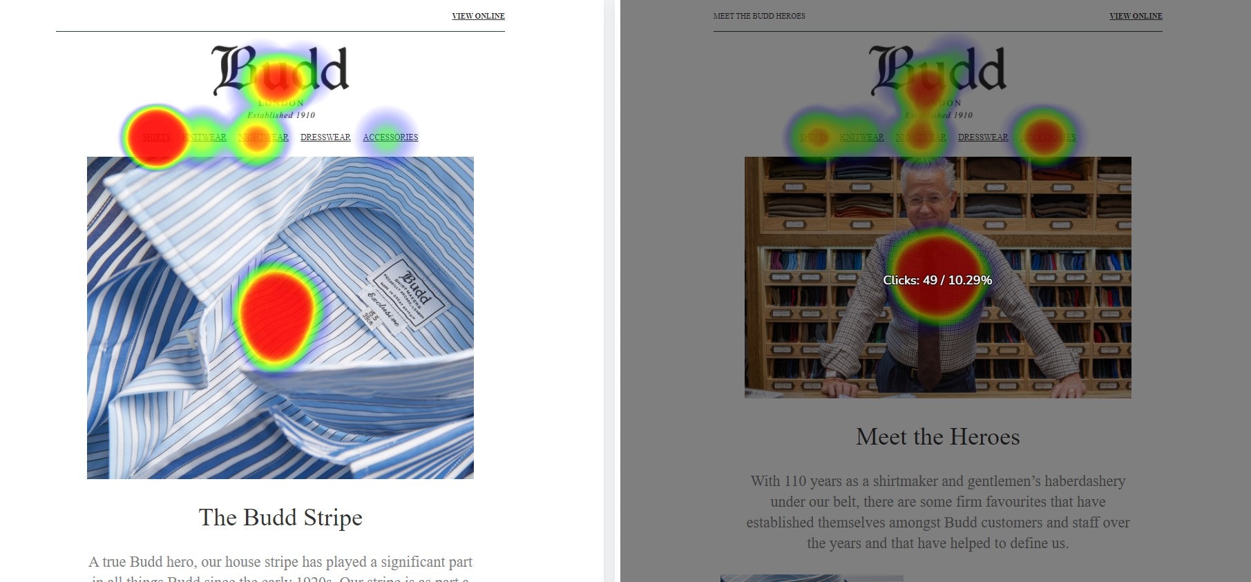 Email Heatmaps gallery image