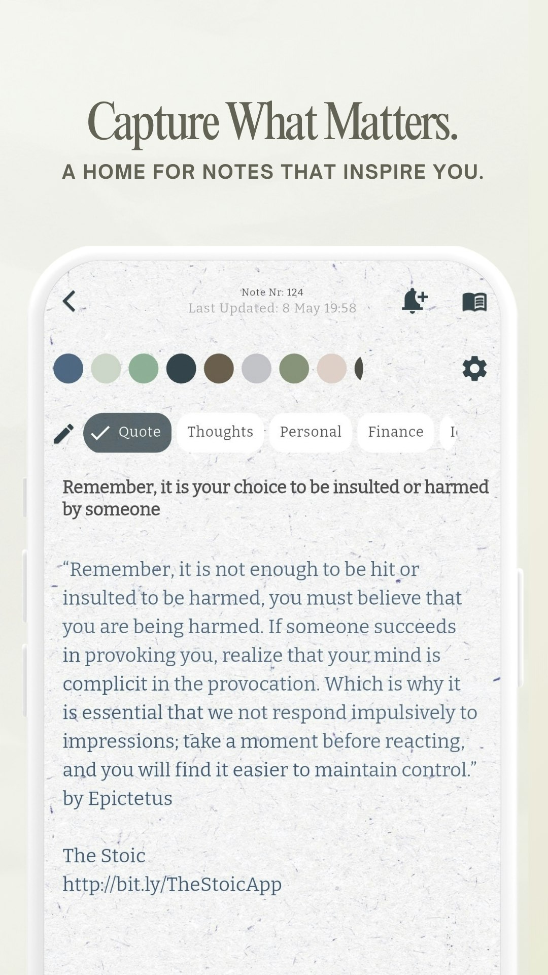 Memori Note - Notes to remember - Card-style notes with smart random reminders and shuffle. media 7