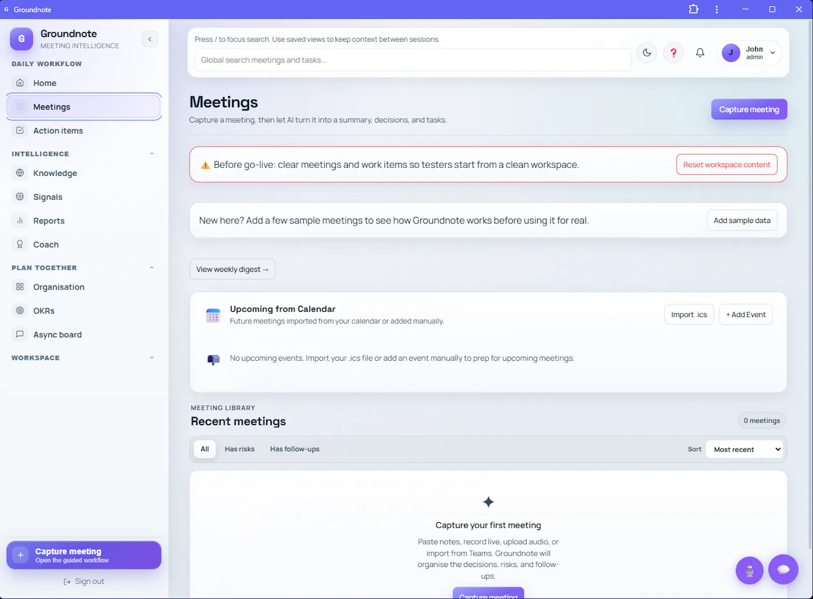 Groundnote screenshot 2