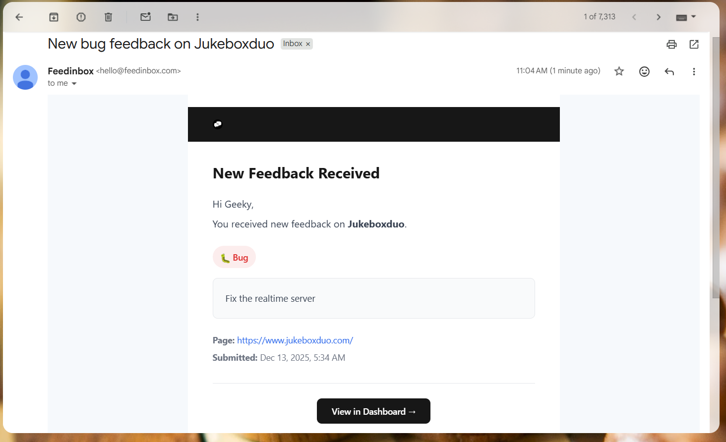 Feedinbox - Screenshot 3 showing product features and functionality