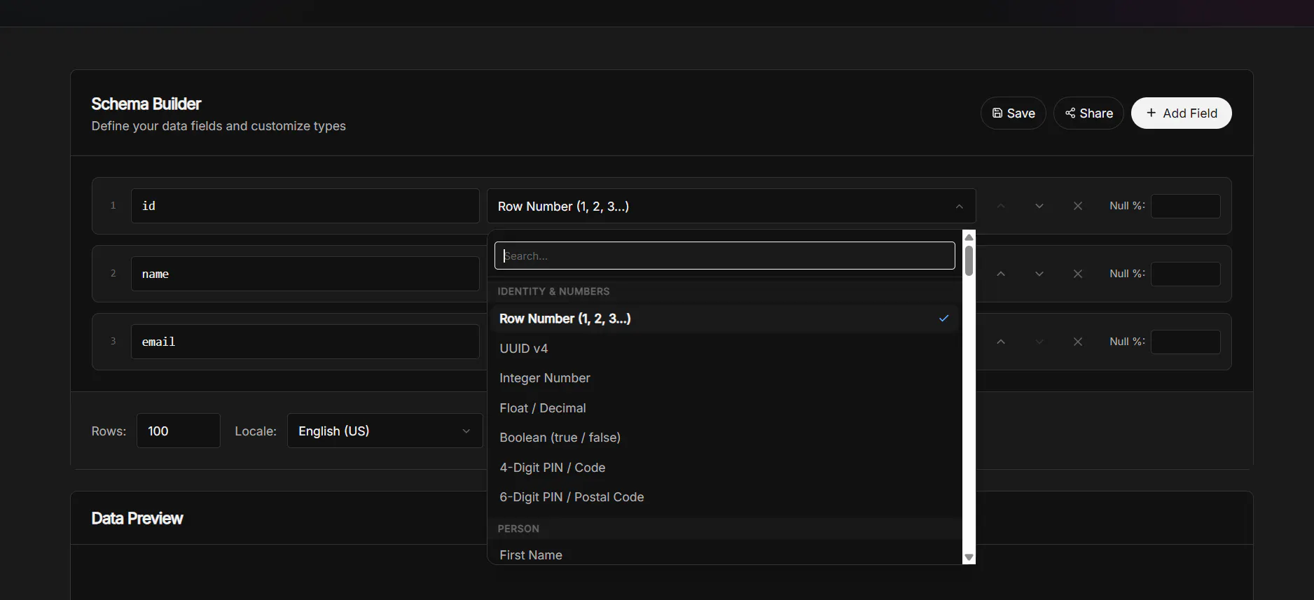 Free Mock Data Generator for Developers gallery image