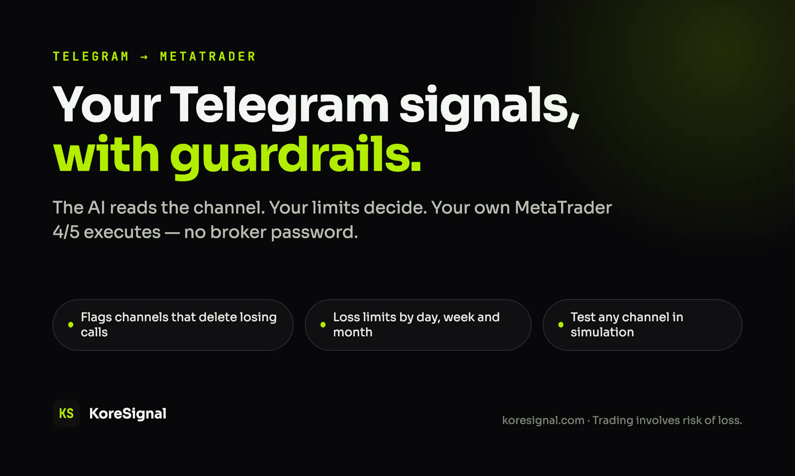 KoreSignal screenshot 1