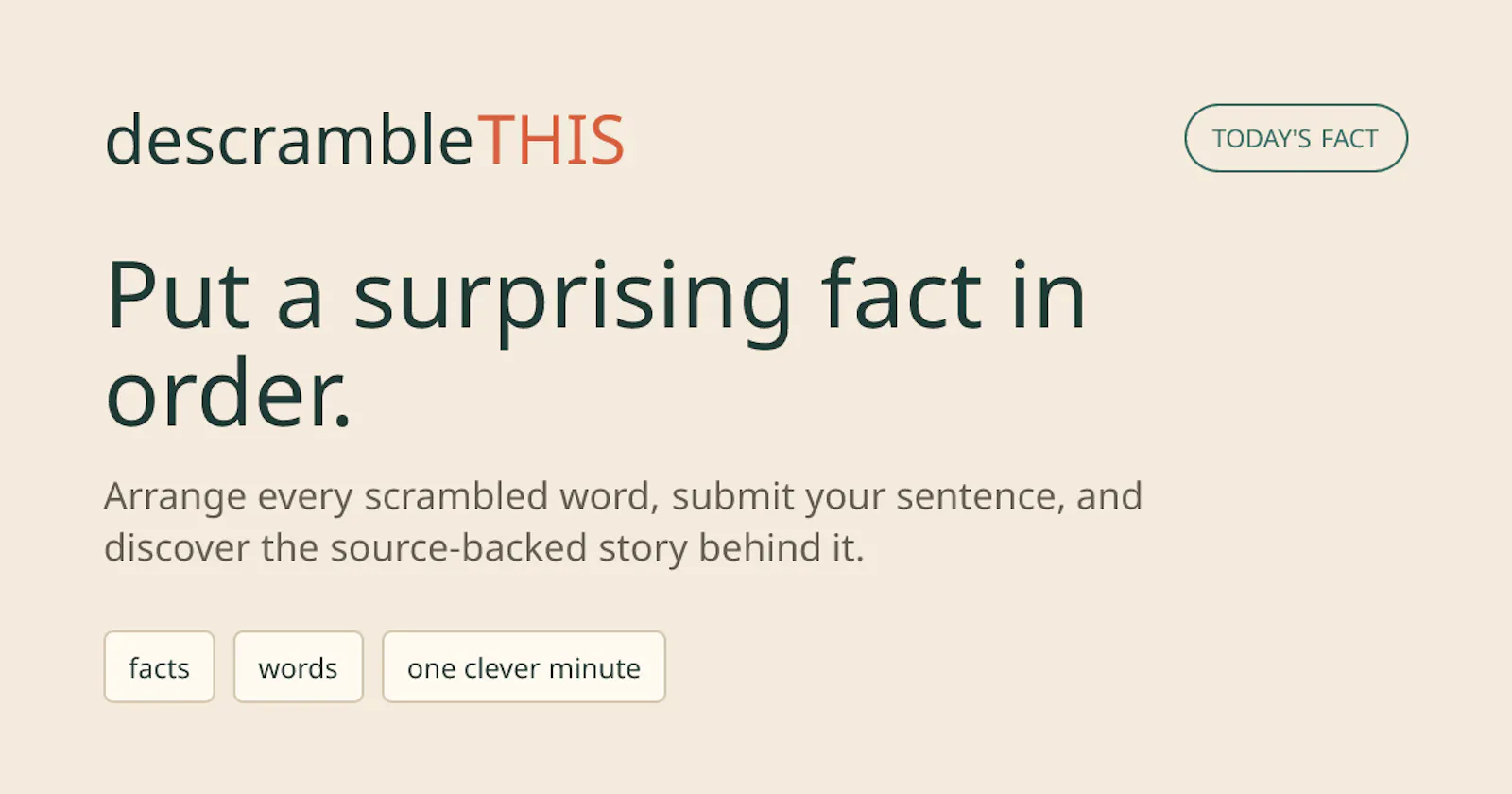 descrambleTHIS screenshot 1