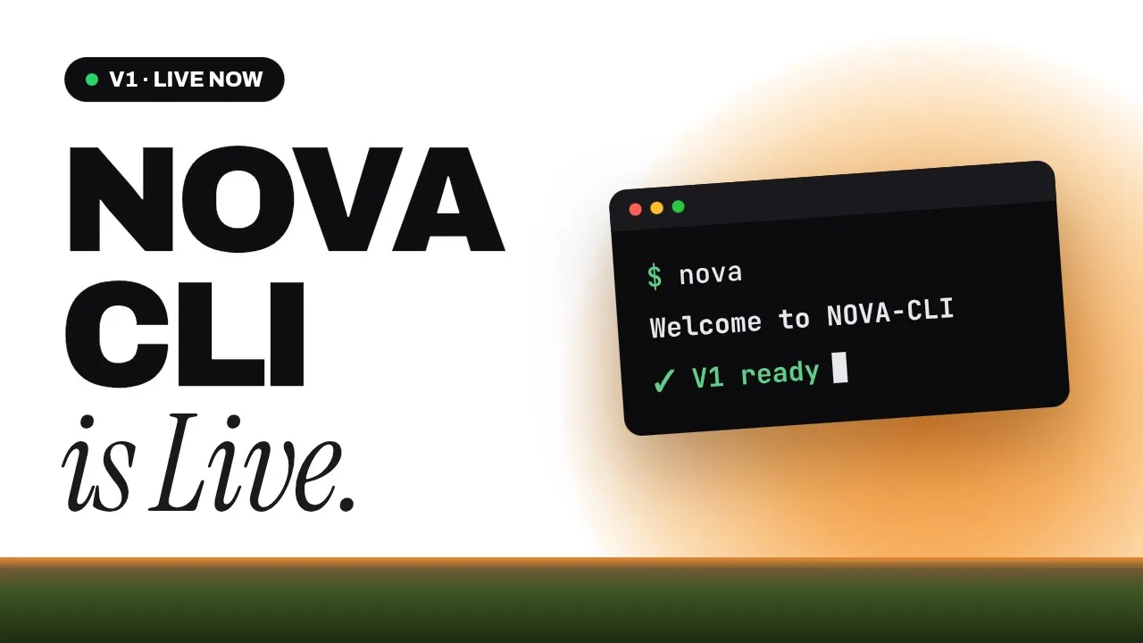 NOVA CLI v1.0 gallery image