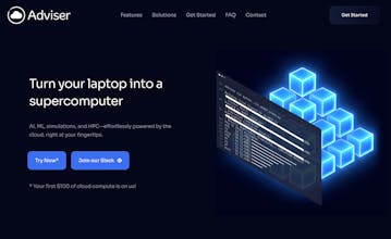 Adviser: Run Cloud Jobs with One Command gallery image