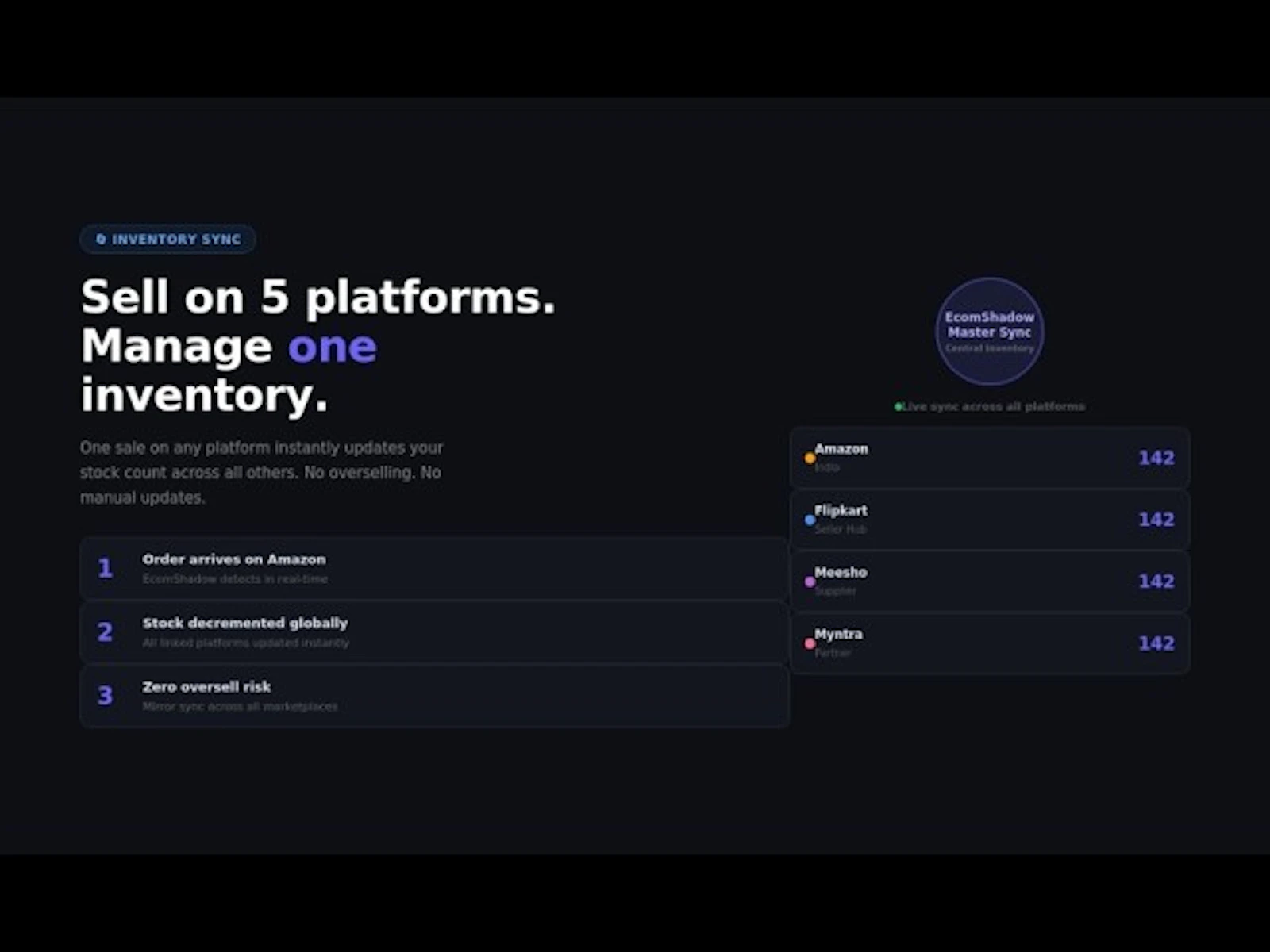 EcomShadow screenshot 1 (video preview)