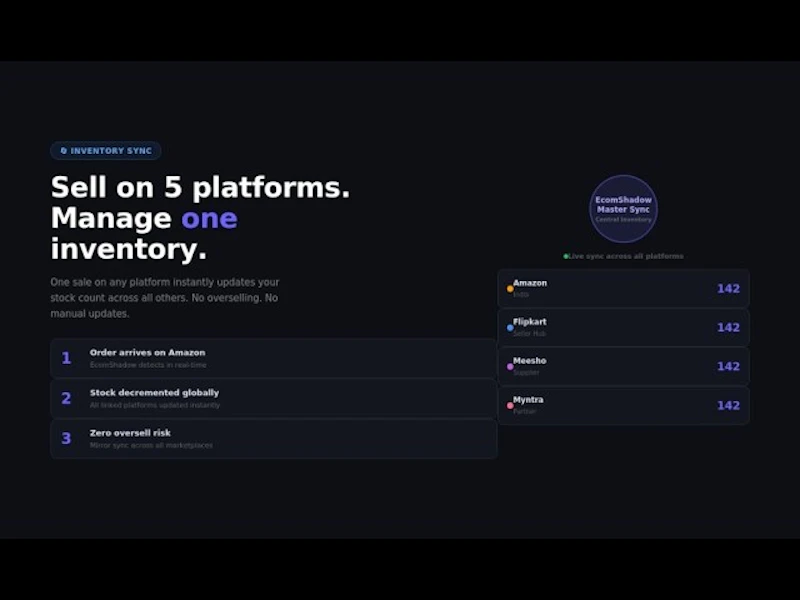 EcomShadow screenshot 1 (video preview)