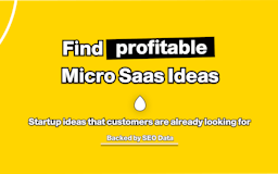 Micro Saas Ideas Generator media 1