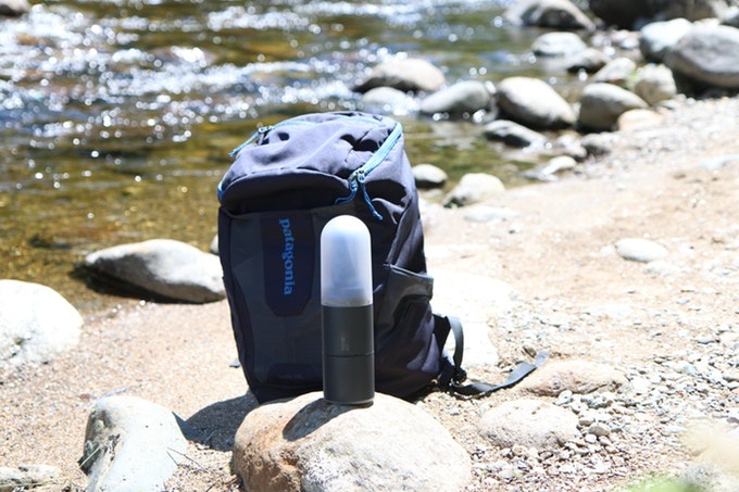 Estream: A portable water power generator fits into backpack gallery image