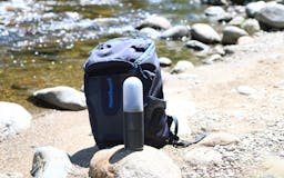 Estream: A portable water power generator fits into backpack media 3