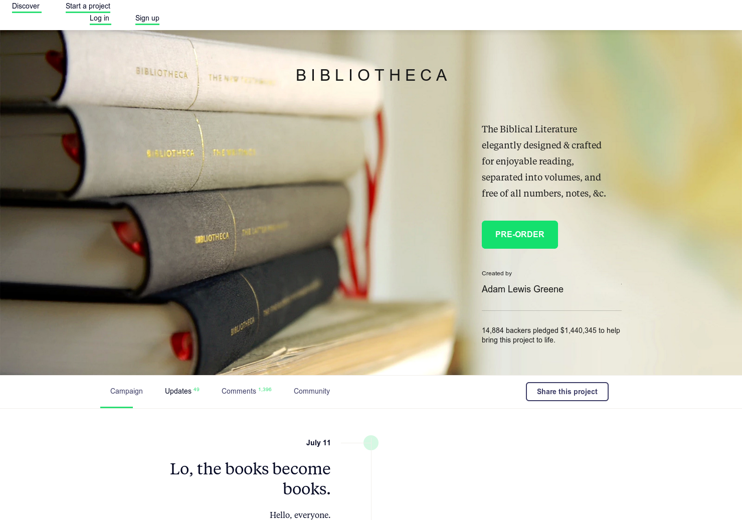 BIBLIOTHECA