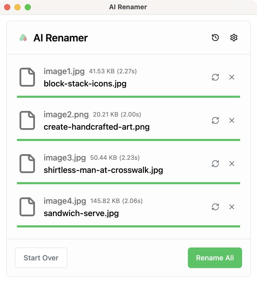 AI Renamer gallery image