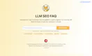 LLM SEO FAQ