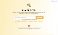 LLM SEO FAQ