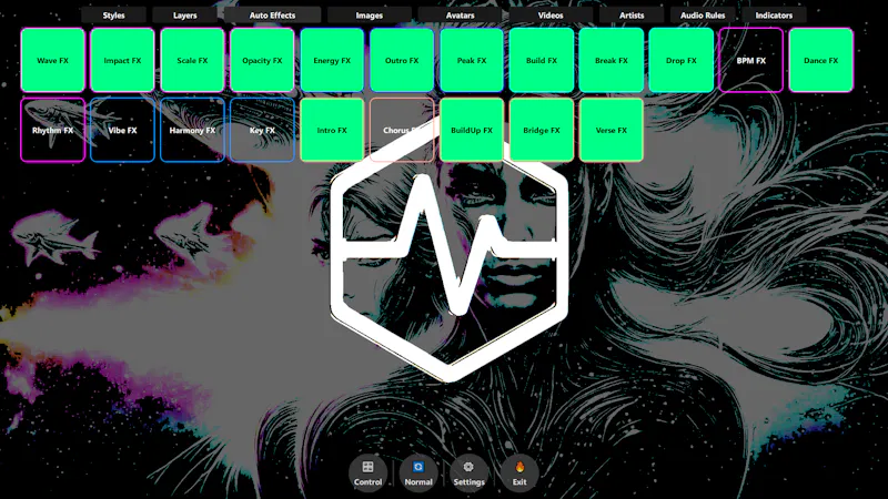 DjMirror DJ Visualization & Lighting  screenshot 5