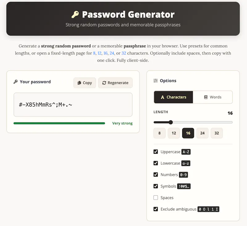 Password Generator screenshot 3
