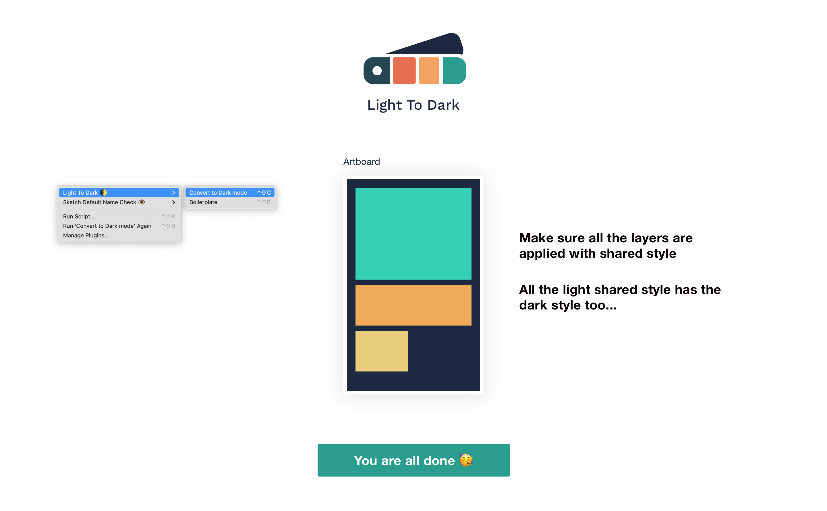 Light to Dark Sketch Extension gallery image