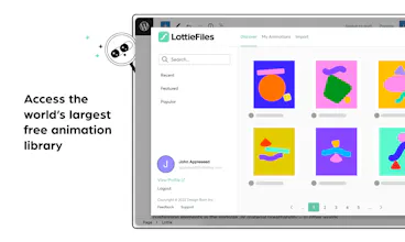 LottieFiles for WordPress gallery image