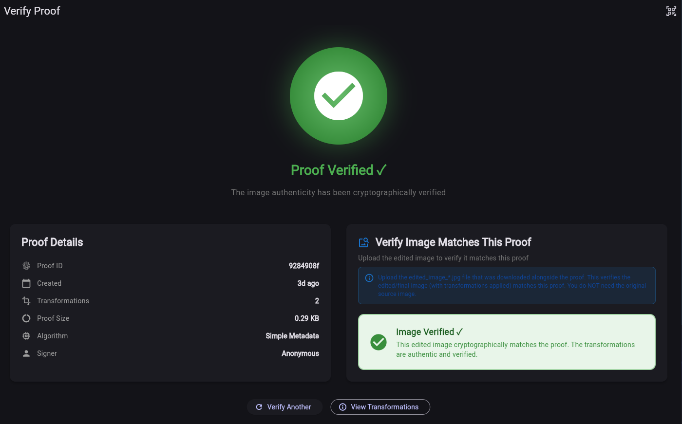 SealZero - Screenshot 3 showing product features and functionality
