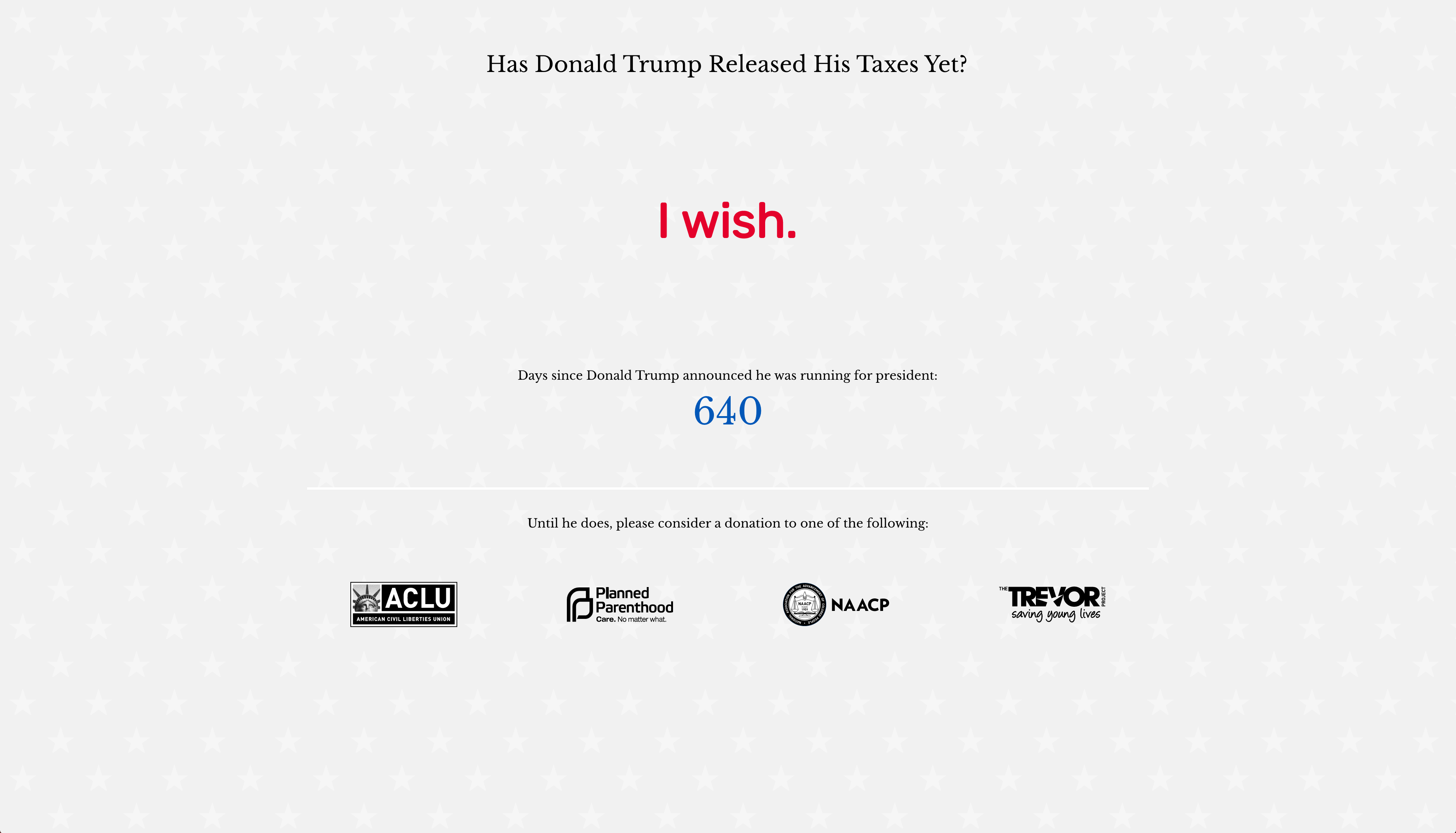 Has Donald Trump Released his Taxes Yet? gallery image