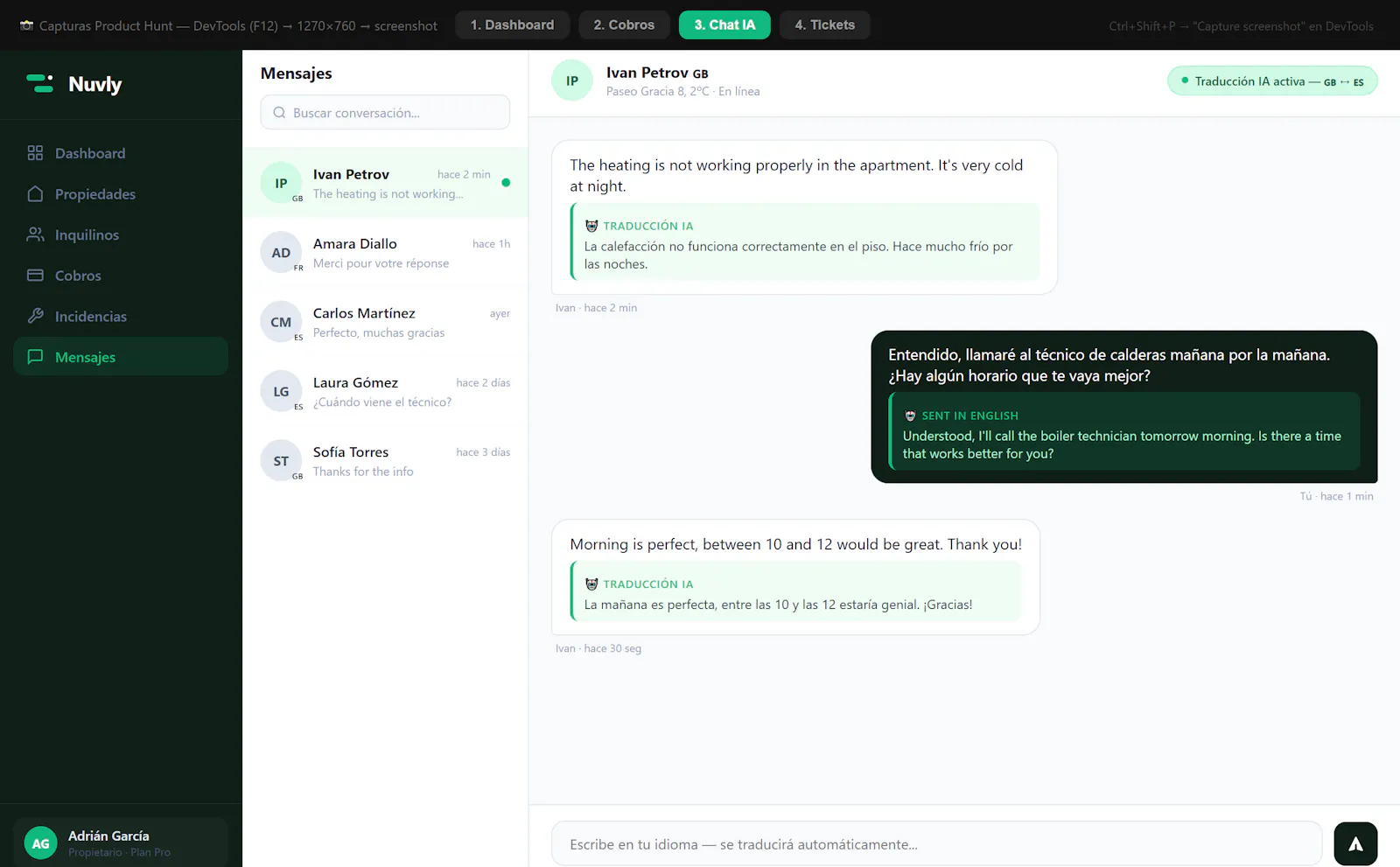 Nuvly screenshot 2