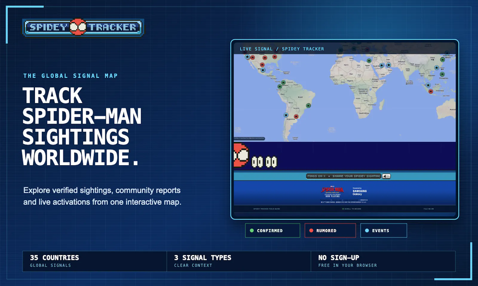 Spidey Tracker screenshot 2