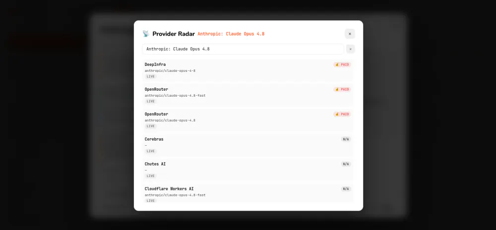 AI Pulse - Model Radar gallery image