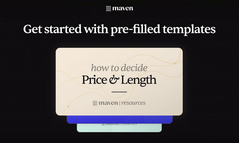 Média Maven Course Builder - Gagnez 6 chiffres en enseignant ce que vous aimez 6