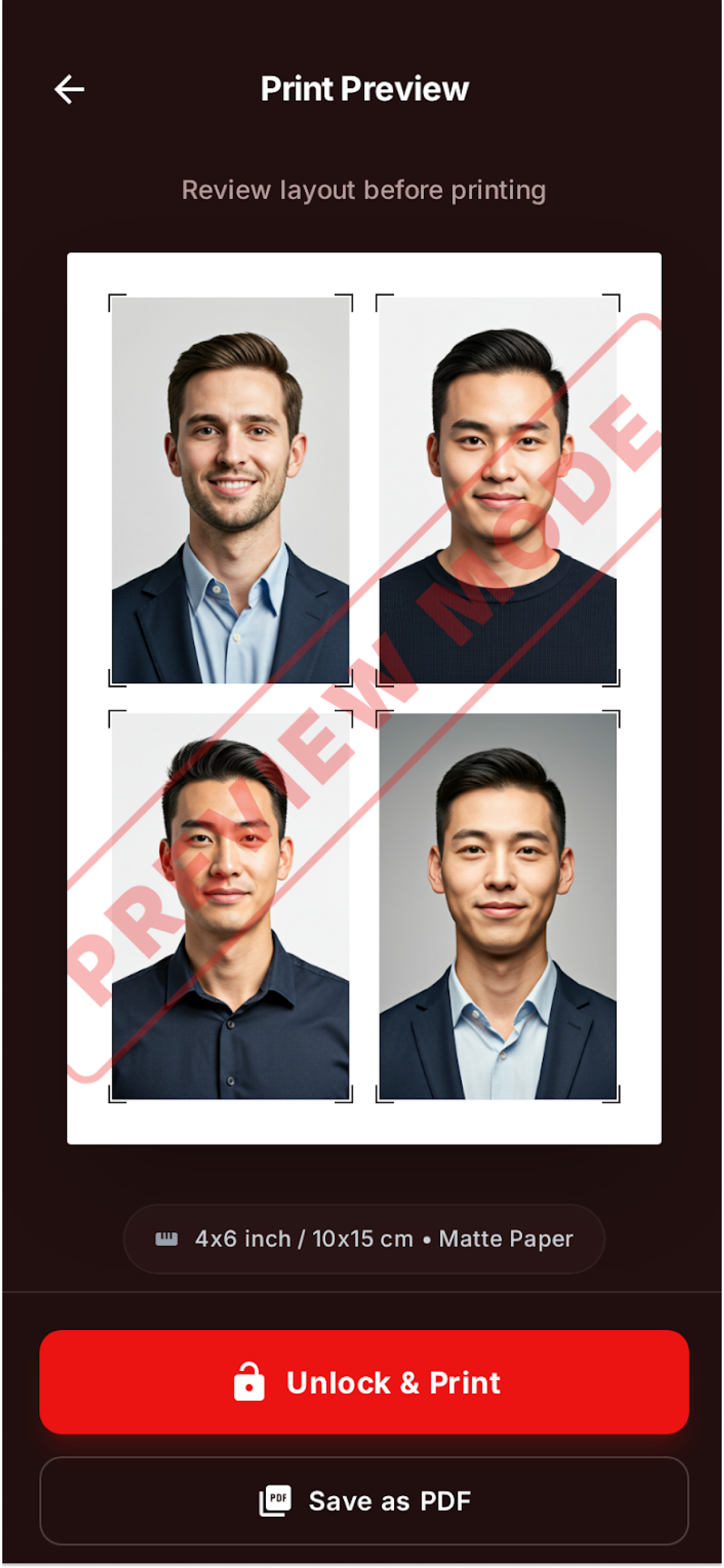 ScanID – Create Passport Photos with AI gallery image