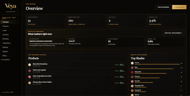 VEYA Platform screenshot 2
