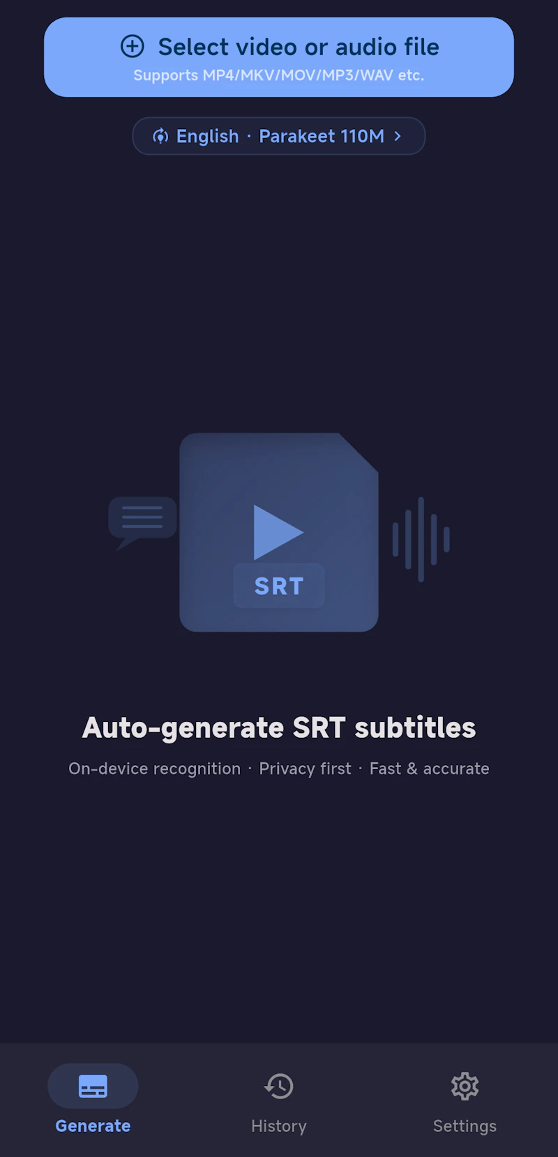 SubLocal - Offline Subtitles screenshot 1