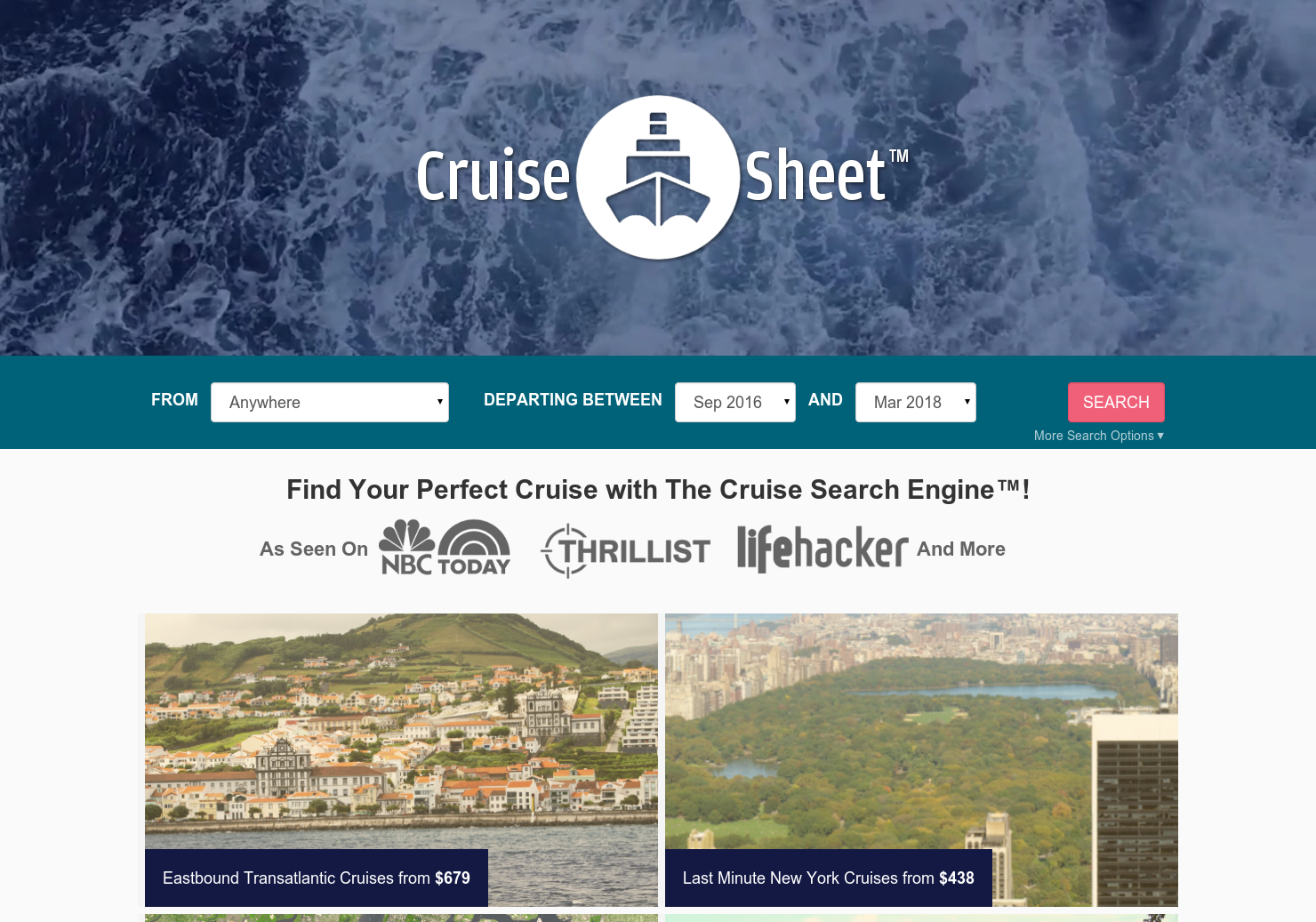 Cruise Sheet