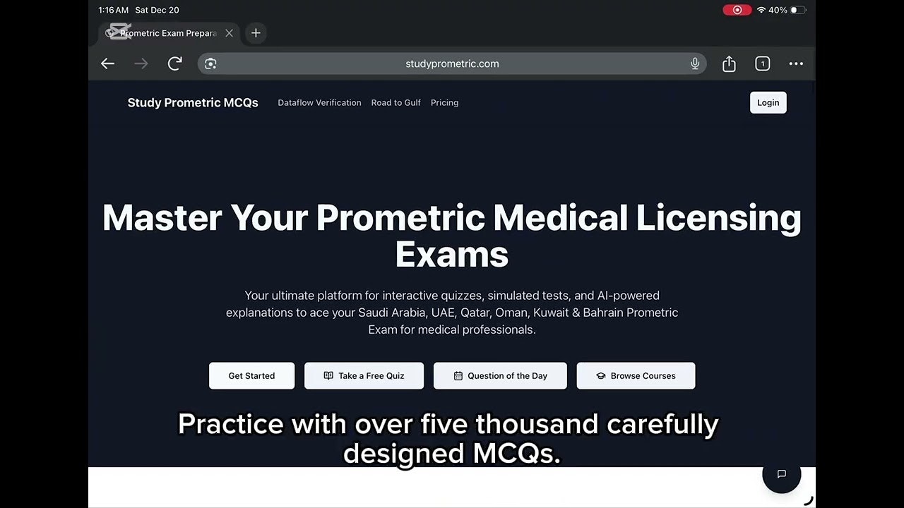 Study Prometric Mcqs gallery image