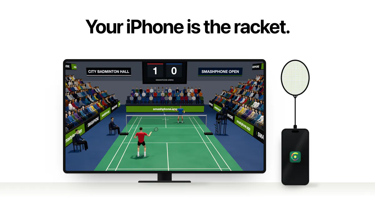 Turns your iPhone into a racket gallery image