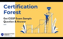 CISSP Certification (Training And Exam) media 1