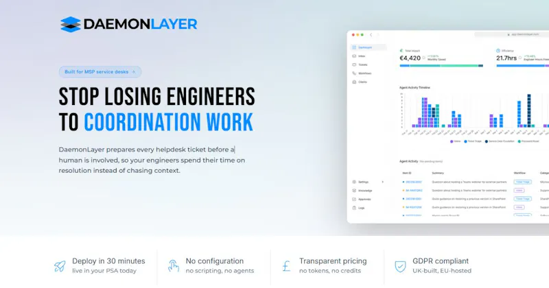 DaemonLayer screenshot 1