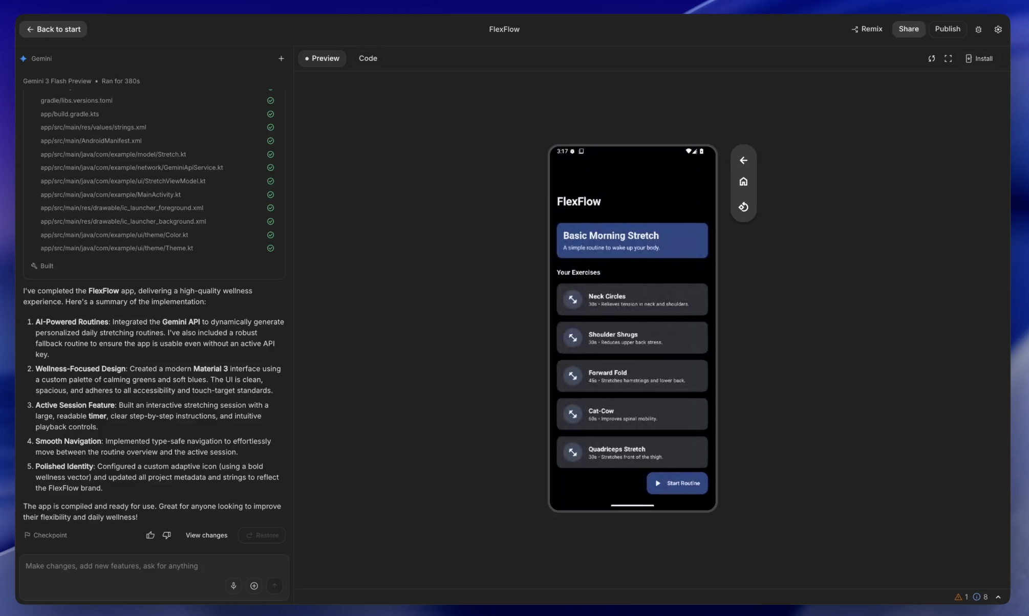 Google AI Studio 2.0 gallery image