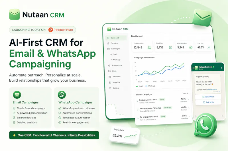 Nutaan CRM screenshot 2