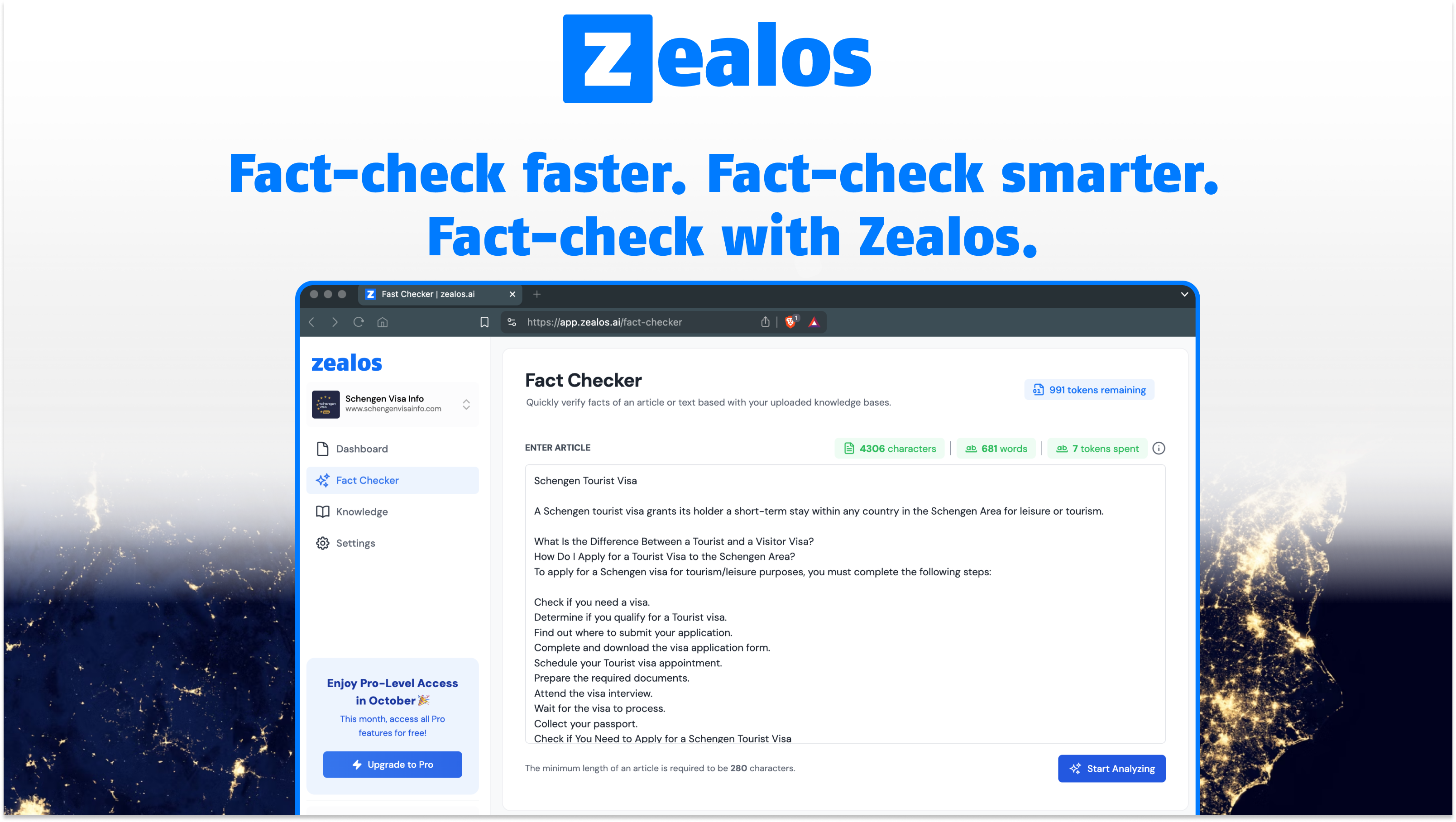 zealos.ai - 모든 사실은 즉시 AI로 확인되었습니다 미디어 3