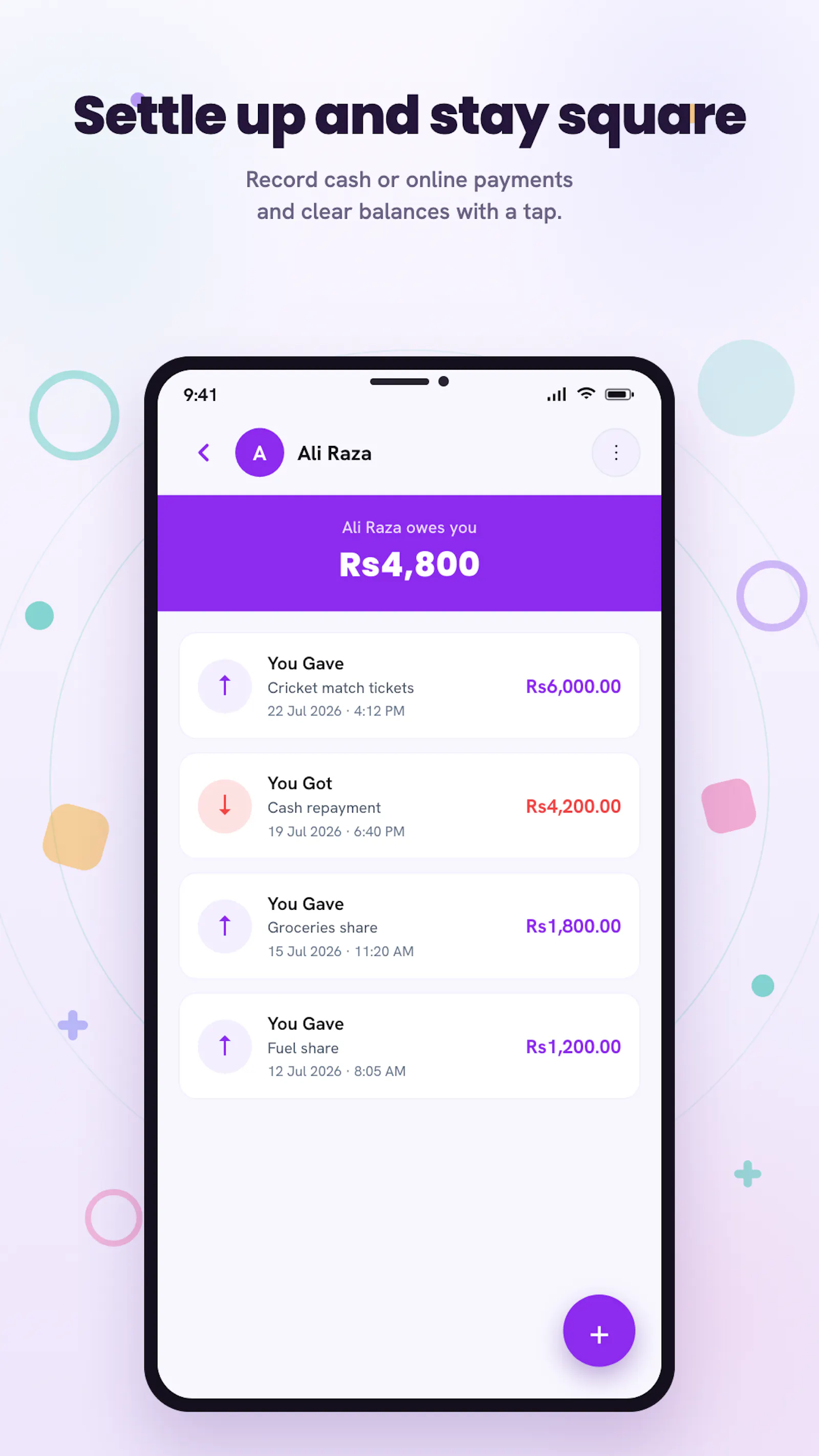 Expenddy - Share Your Expenses screenshot 3
