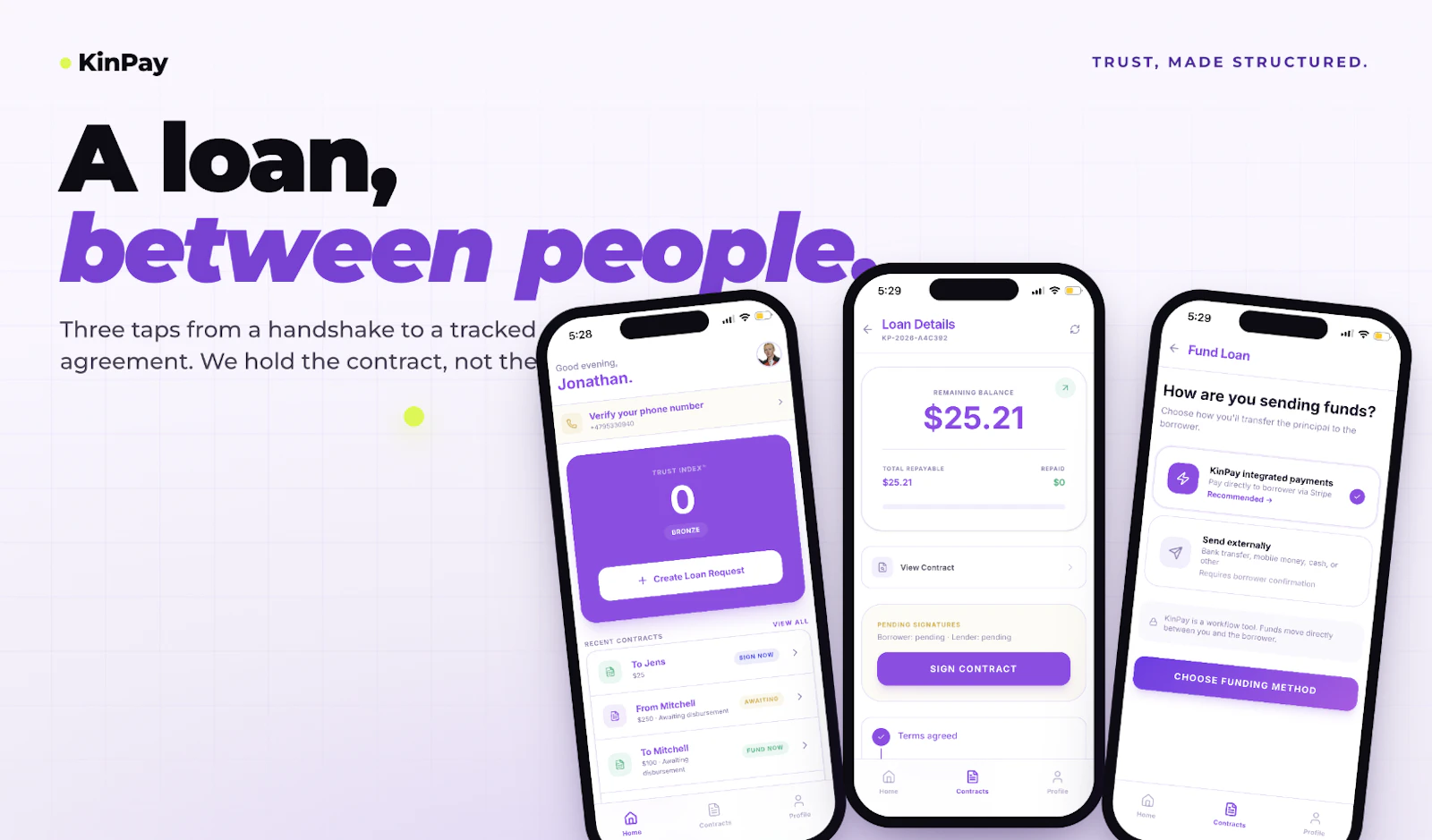 KinPay screenshot 2