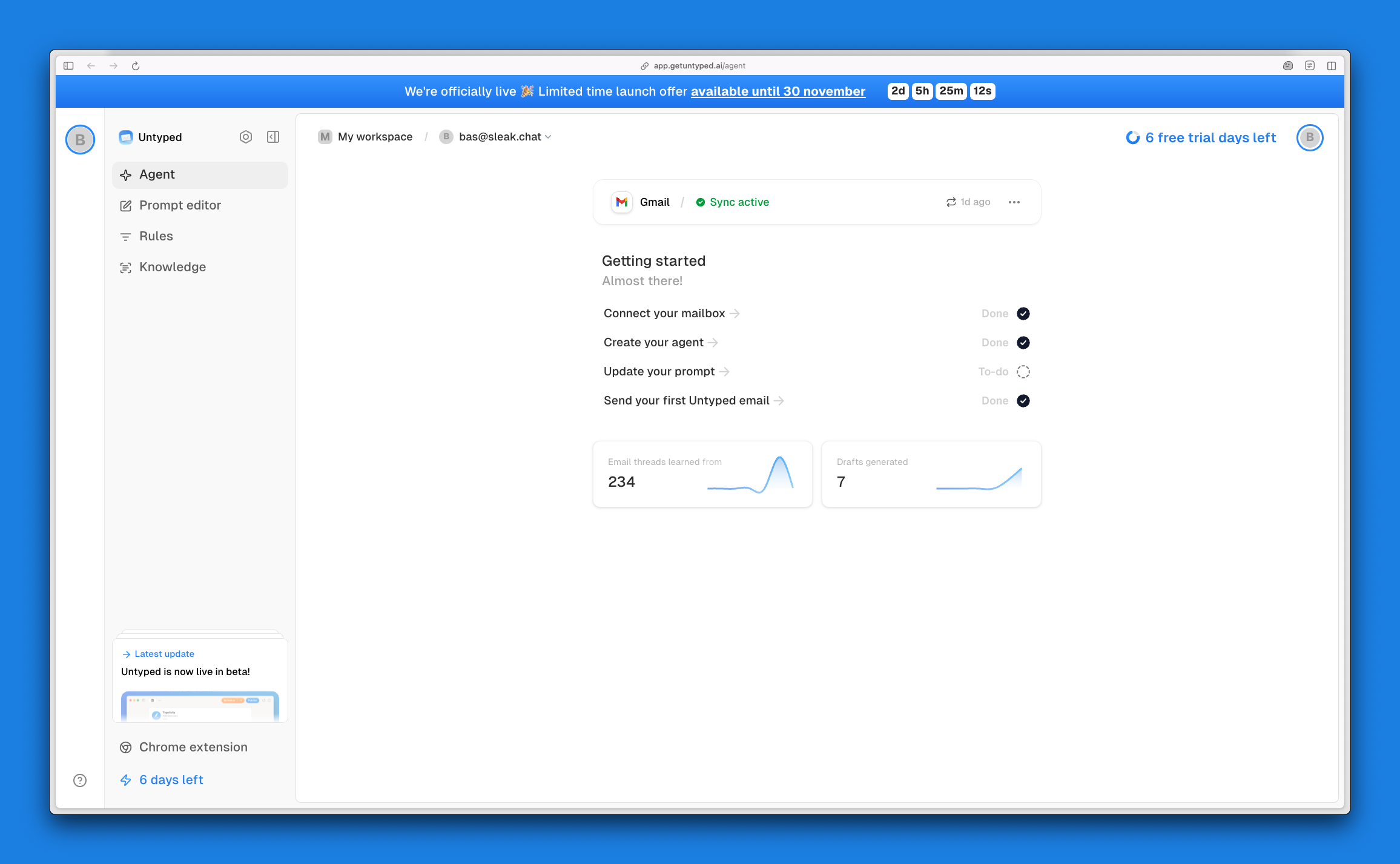 Untyped - Screenshot 4 showing product features and functionality