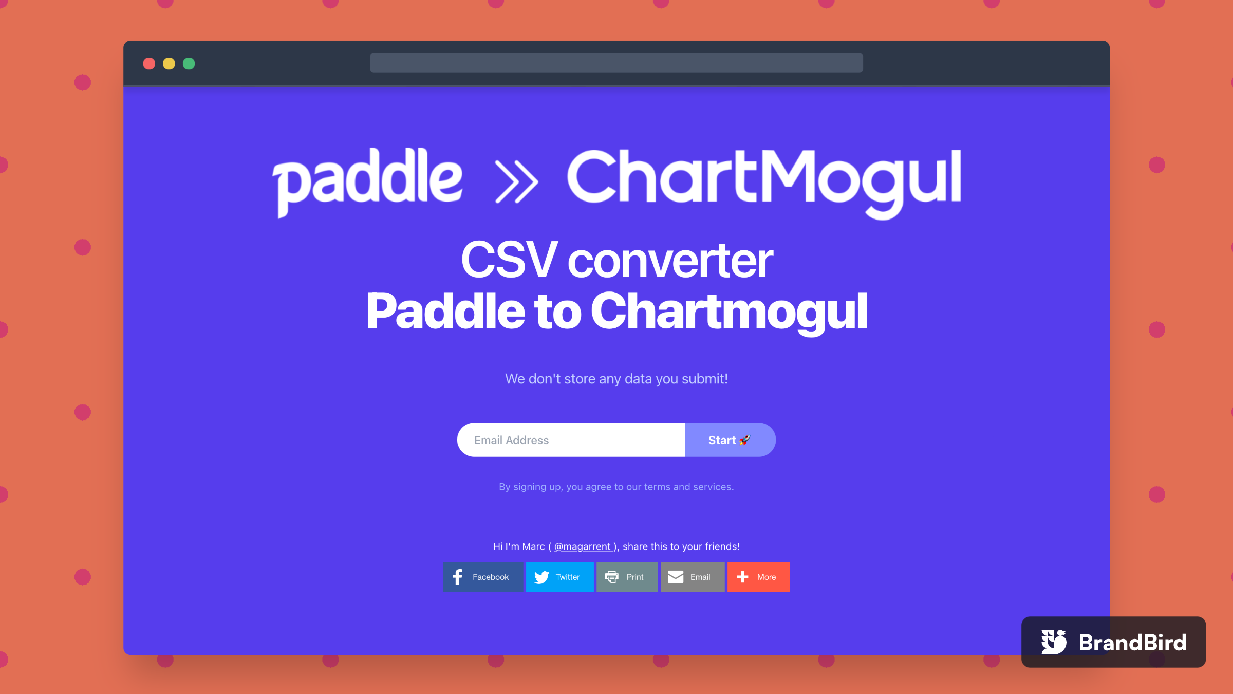 Paddle to Chartmogul - CSV Converter gallery image