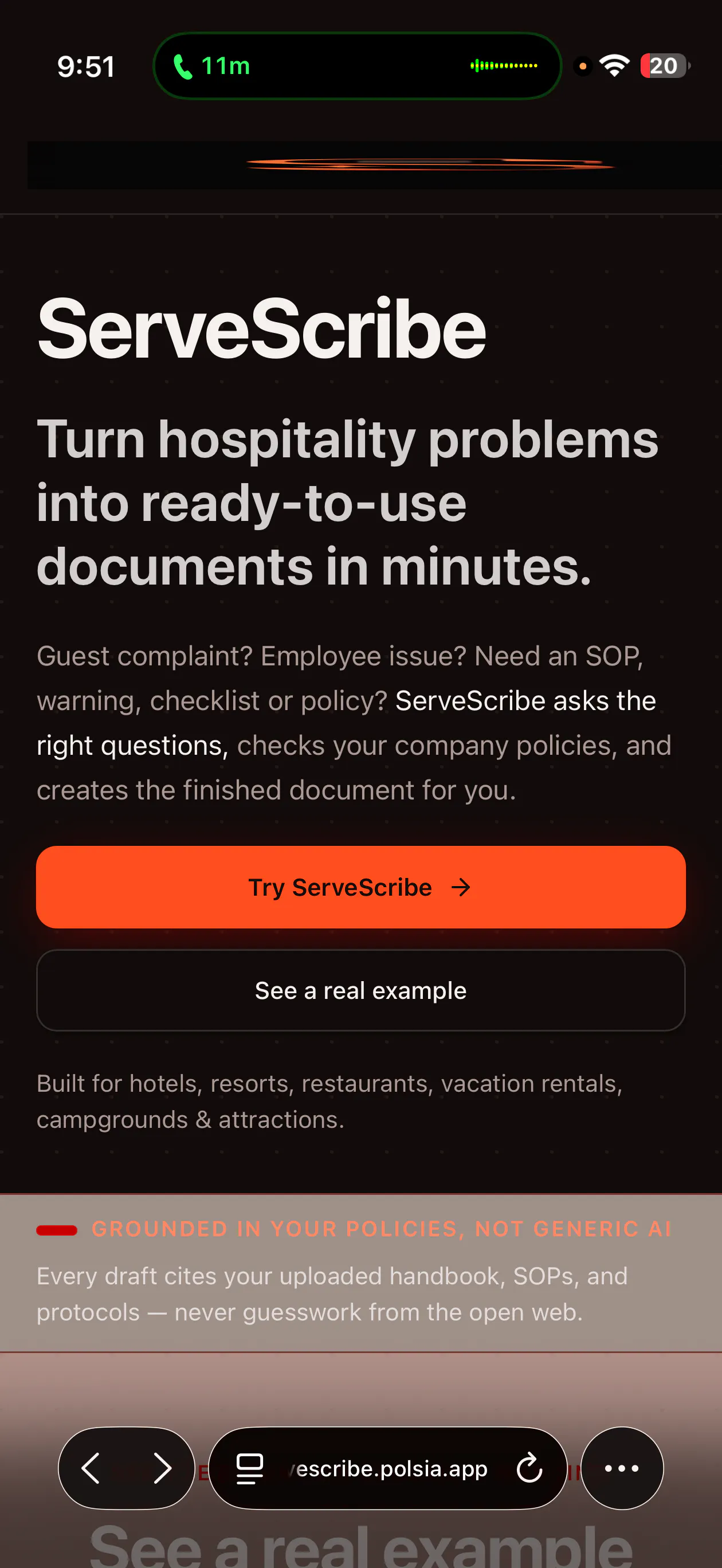ServeScribe gallery image