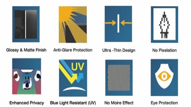 Privacy Screen Protector per laptop