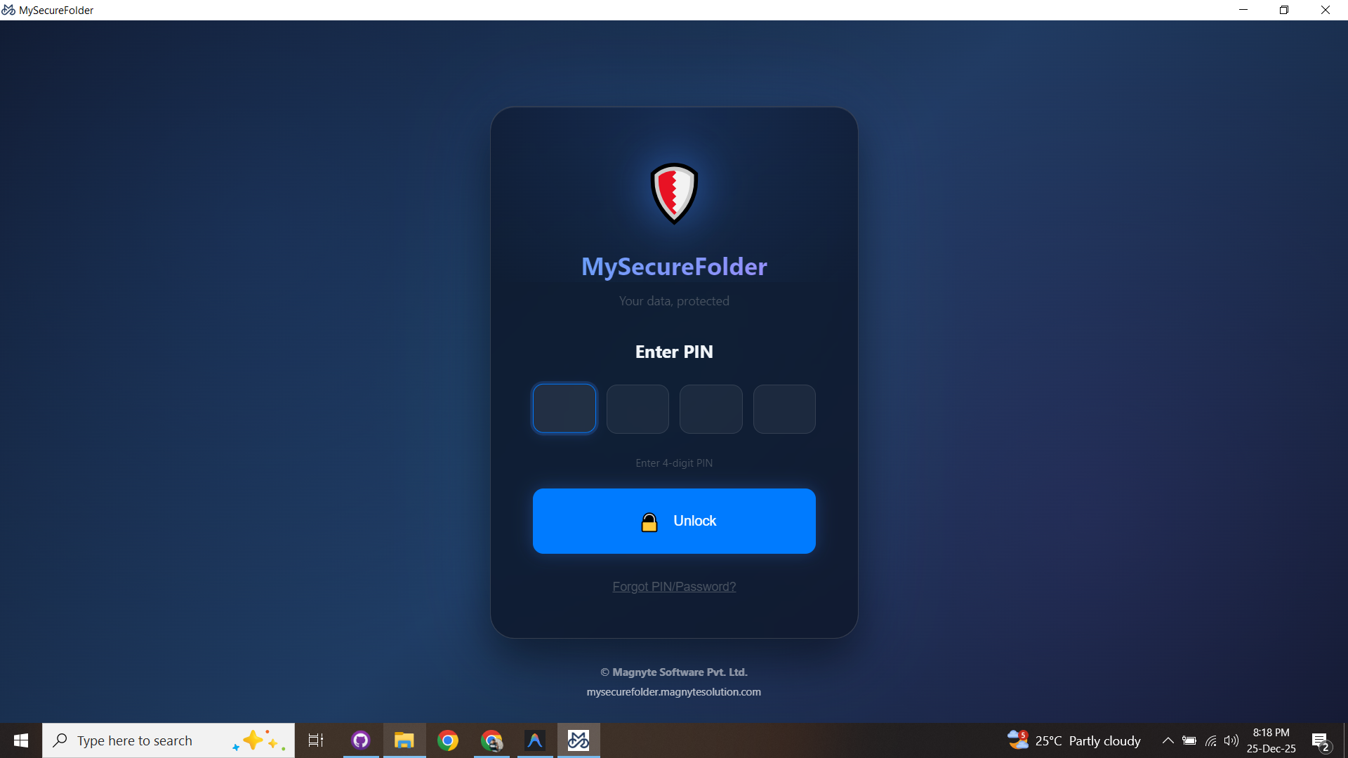 mysecurefolder - Screenshot 4 showing product features and functionality